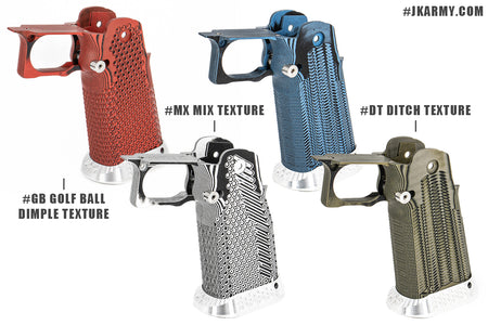 Nova CNC G10 Grip for Tokyo Marui TM 5.1 Hicapa GBB Series-Olive Drab-#MX Mix Texture