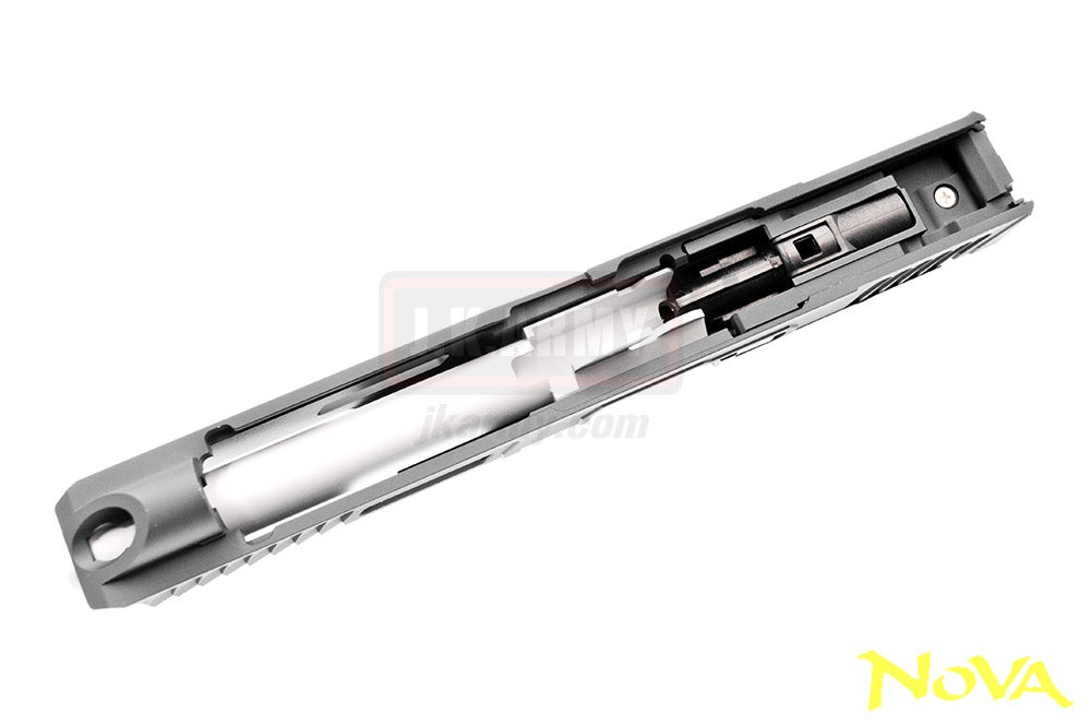 NOVA LK Style 34 RMR Cut Ver. Slide Set for Marui G Model GBB Pistol ( Black )
