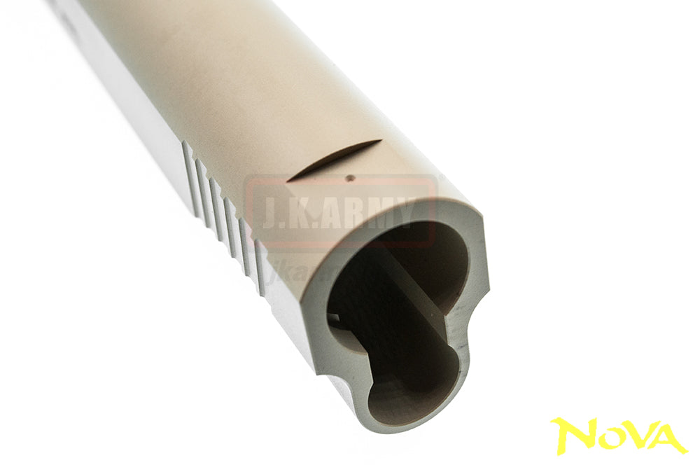 Nova M45A1 CQBP Aluminum Frame & Slide Kit for Marui Airsoft 1911 Series ( Cerakote FDE )