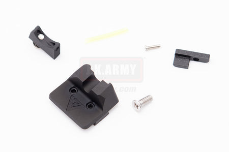 NOVA 34 Gen4 Style W.C CNC Aluminum Slide for TM 17 Gen4 Model GBB Pistol ( Black )