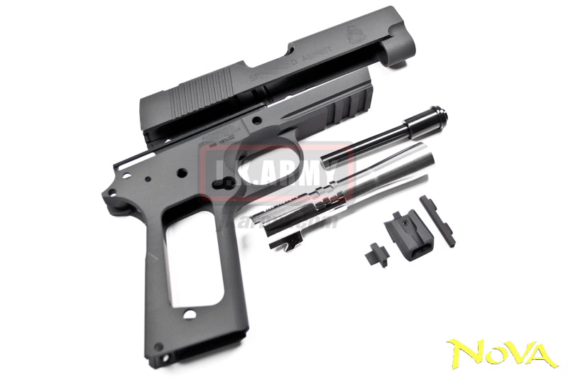 Nova SFA Champion Operator Aluminum Frame & Slide Kit for Marui Airsoft 1911 / MEU series