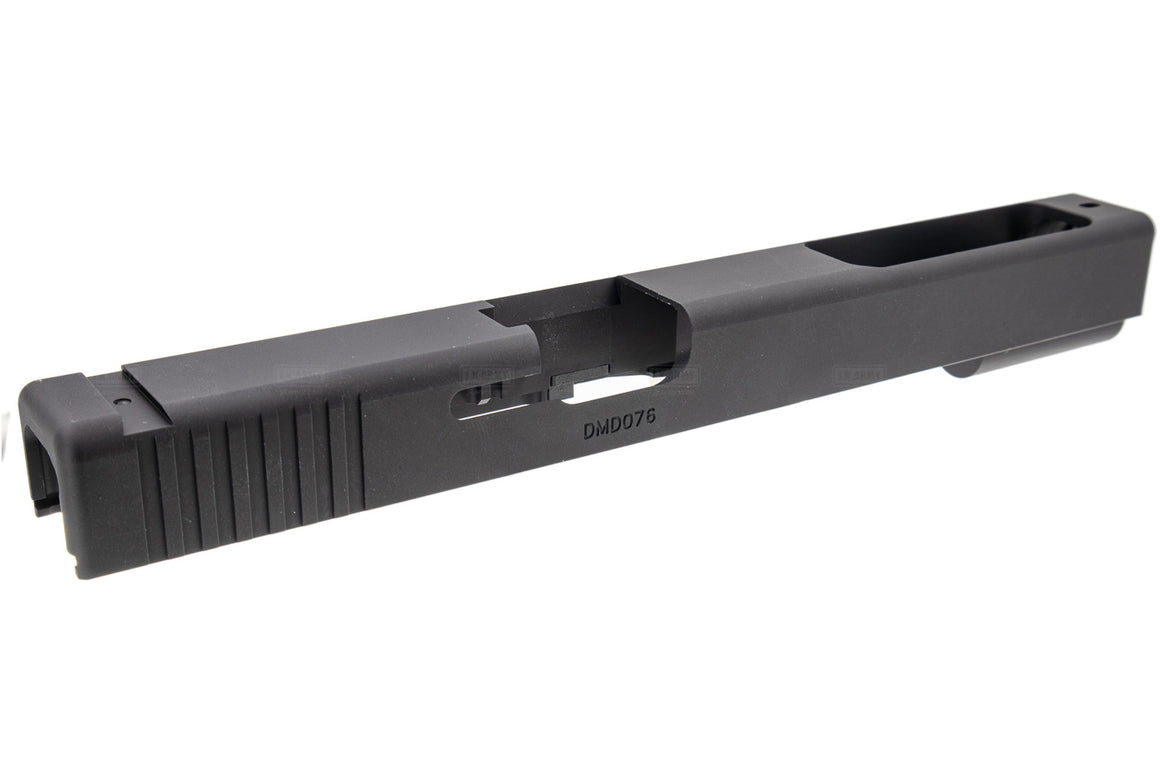 Nova / Bomber 17L Style CNC Aluminum Slide with Barrel for Tokyo Marui TM G17 GBBP Airsoft Series
