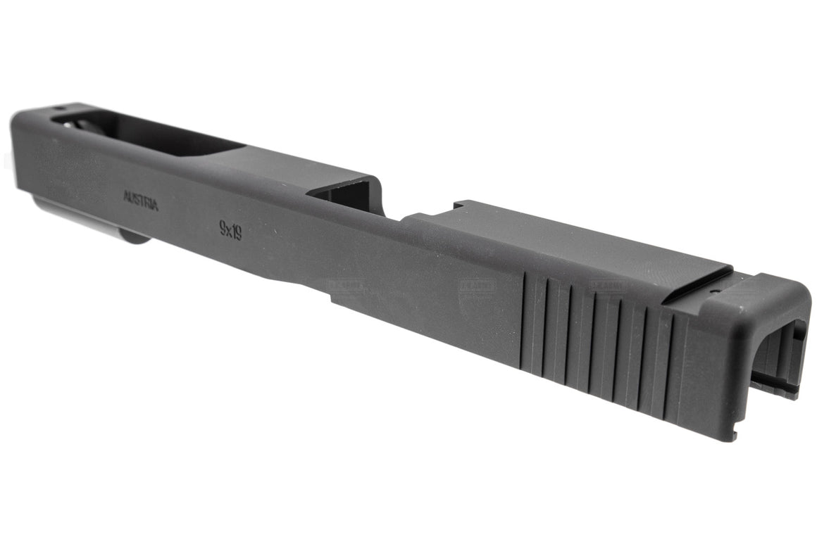 Nova / Bomber 17L Style CNC Aluminum Slide with Barrel for Tokyo Marui TM G17 GBBP Airsoft Series