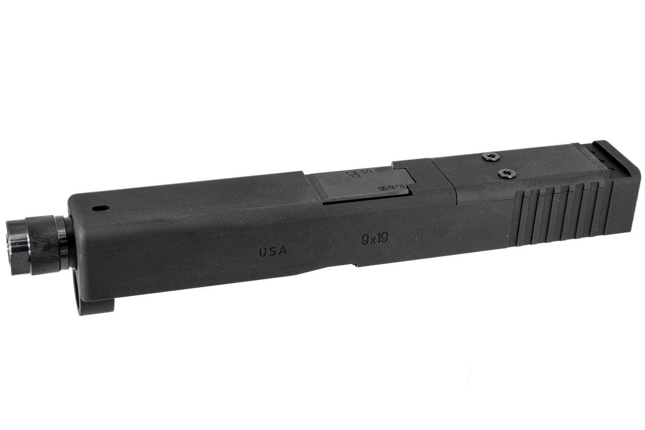 Nova CNC Aluminum 19 MOS Slide Kit for Tokyo Marui TM 19 Gen4 GBB Series ( Devgru Navy Seals MK27 MOD2 )