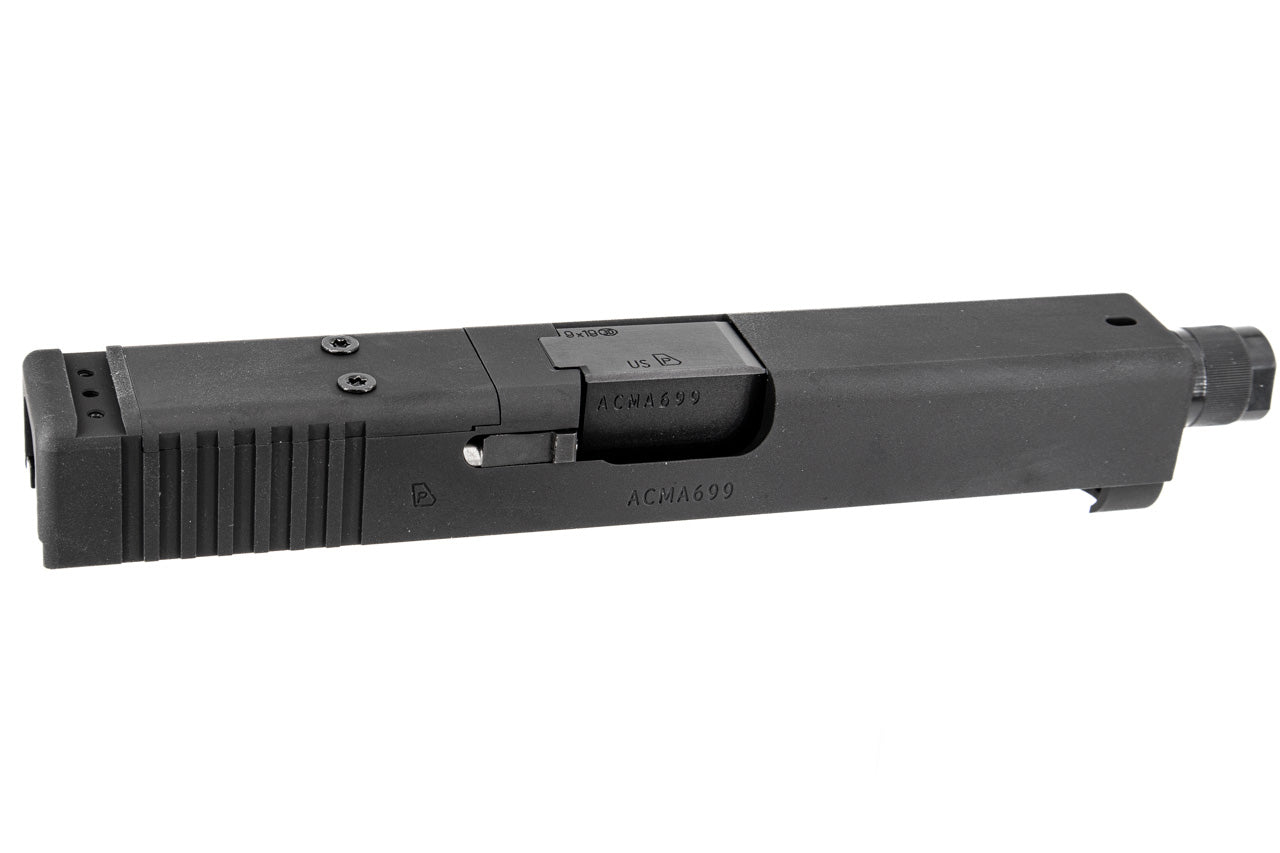 Nova CNC Aluminum 19 MOS Slide Kit for Tokyo Marui TM 19 Gen4 GBB Series ( Devgru Navy Seals MK27 MOD2 )