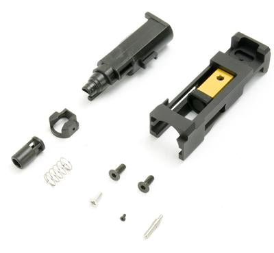 Nova SD-Style CNC Aluminum Slide Set For Marui Model 17 / 22 GBB Series ( Windowless )-FDE