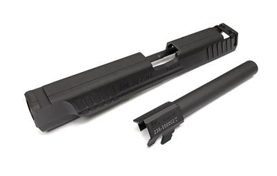 NOVA CNC Aluminum SFP9L Style Slide Set for Umarex / VFC VP9 GBB Series ( Black )