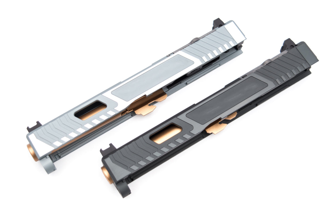 Nova T Style G Model RMR Cut Slide Kit w/ BBU for Marui TM G17 Gen3 GBBP Series ( CNC Aluminum Limited Edition )-Black