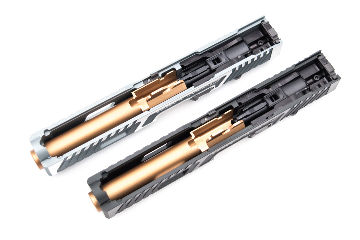 Nova T Style G Model RMR Cut Slide Kit w/ BBU for Marui TM G17 Gen3 GBBP Series ( CNC Aluminum Limited Edition )-Black