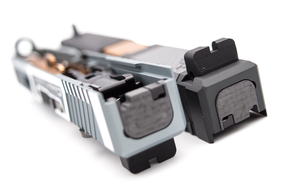 Nova T Style G Model RMR Cut Slide Kit w/ BBU for Marui TM G17 Gen3 GBBP Series ( CNC Aluminum Limited Edition )-Black