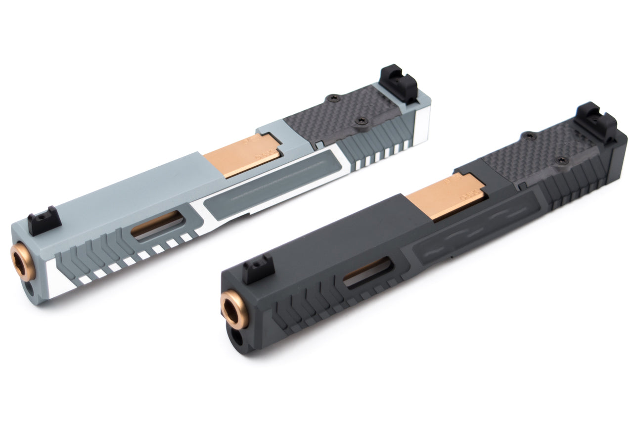 Nova T Style G Model RMR Cut Slide Kit w/ BBU for Marui TM G17 Gen3 GBBP Series ( CNC Aluminum Limited Edition )-Black