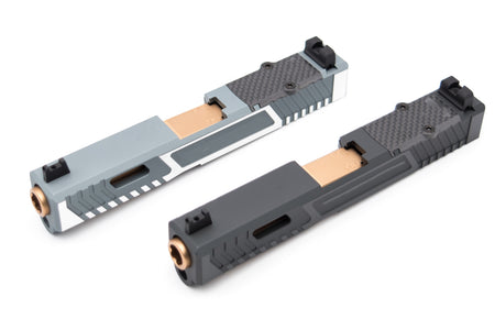 Nova T Style G Model RMR Cut Slide Kit w/ BBU for Marui TM G19 Gen3 GBBP Series ( CNC Aluminum Limited Edition )-Black