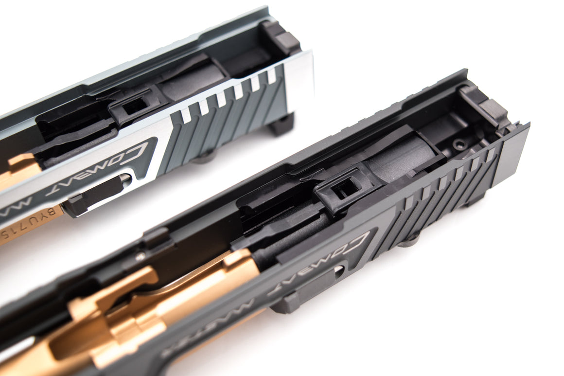 Nova T Style G Model RMR Cut Slide Kit w/ BBU for Marui TM G19 Gen3 GBBP Series ( CNC Aluminum Limited Edition )-Black