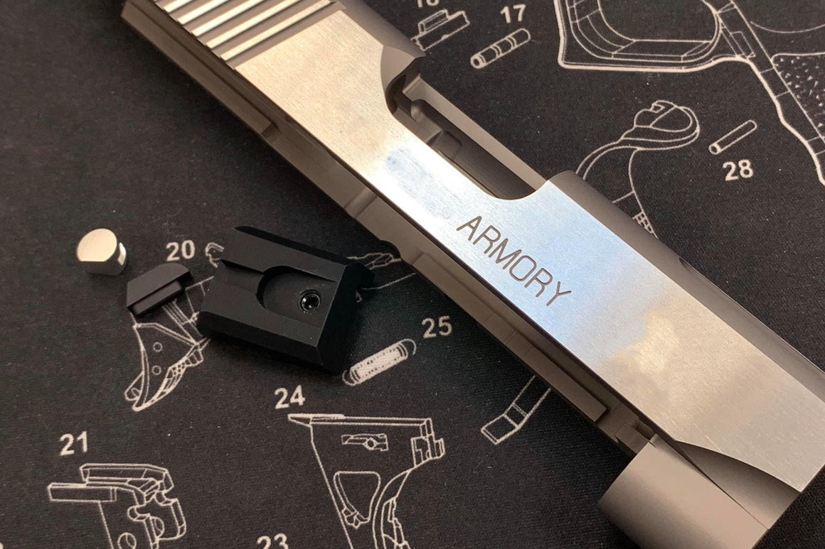 Nova CNC Aluminum SFA V10 Slide For Tokyo Marui V10 Airsoft GBB Series