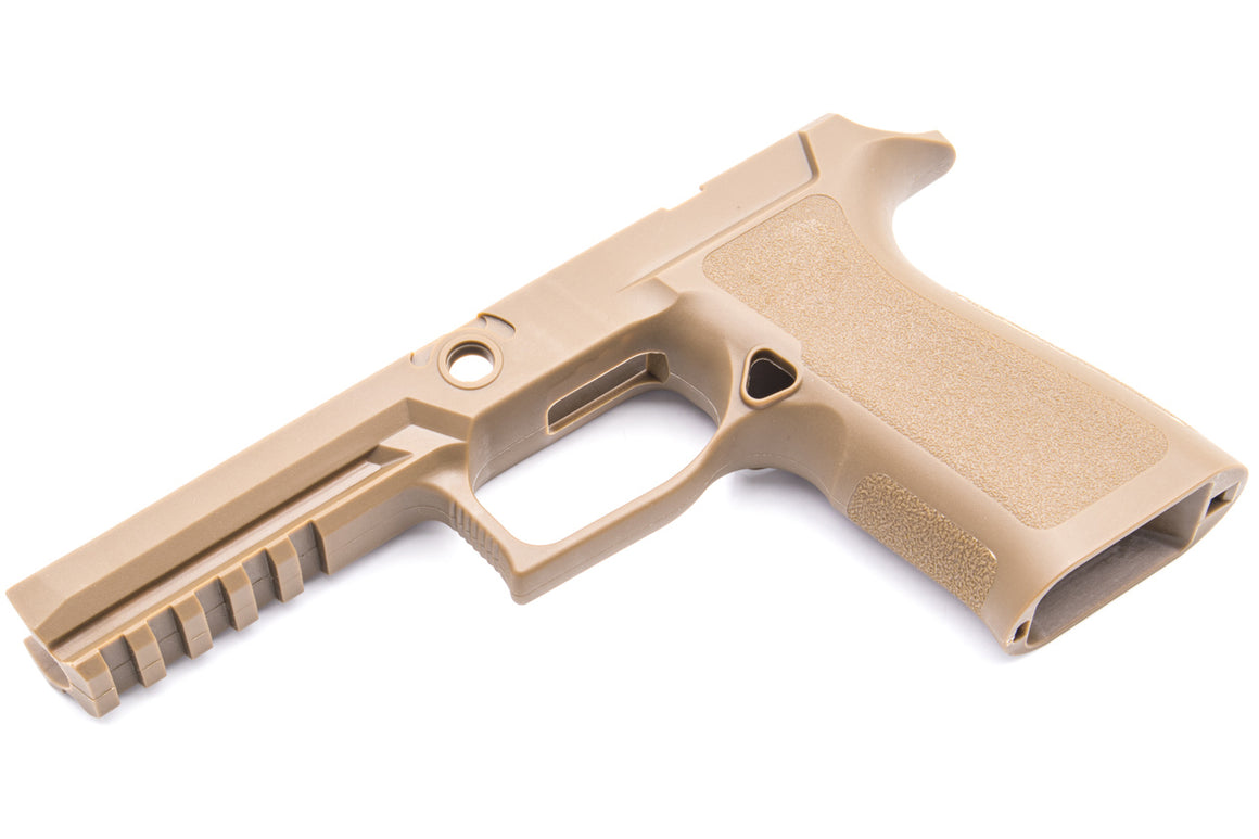 Nova P320 X-Series Custom Polymer Frame Grip for SIG / VFC P320 M17 M18 GBBP Series ( Full size )-Dark Earth ( DE )