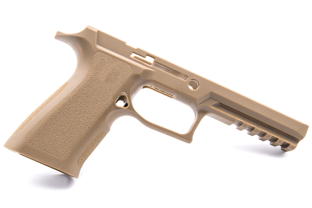 Nova P320 X-Series Custom Polymer Frame Grip for SIG / VFC P320 M17 M18 GBBP Series ( Full size )-Dark Earth ( DE )