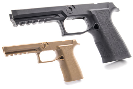 Nova P320 X-Series Custom Polymer Frame Grip for SIG / VFC P320 M17 M18 GBBP Series ( Full size )-Dark Earth ( DE )