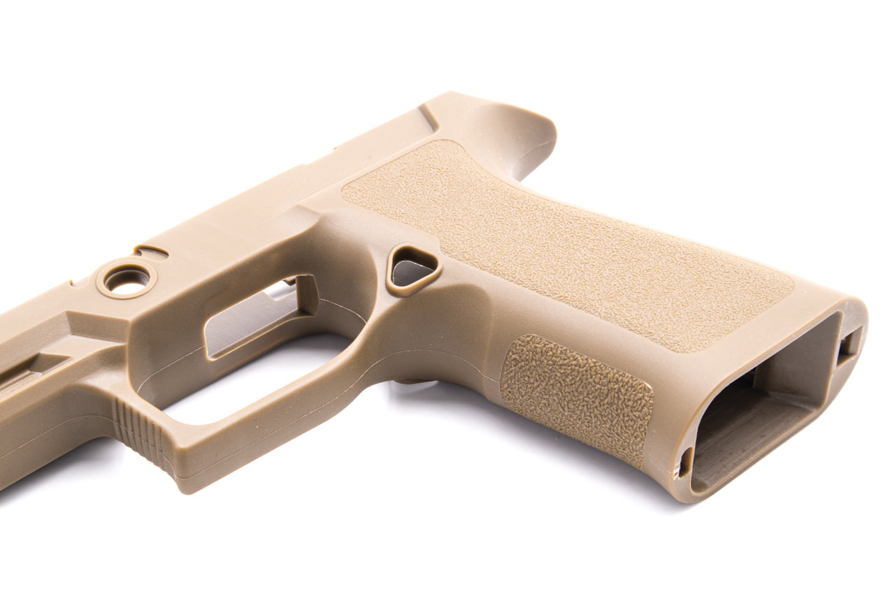 Nova P320 X-Series Custom Polymer Frame Grip for SIG / VFC P320 M17 M18 GBBP Series ( Full size )-Dark Earth ( DE )