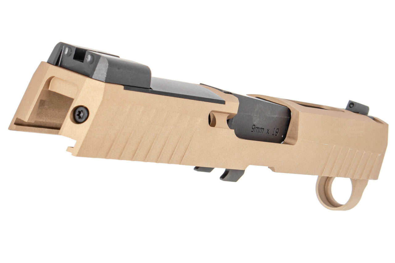 Nova CNC Aluminum P320 X-Carry M18 Slide Set for SIG AIR / VFC M17 / M18 GBB Series-Black