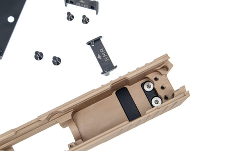 Nova CNC Aluminum P320 X-Carry M18 Slide Set for SIG AIR / VFC M17 / M18 GBB Series-Black