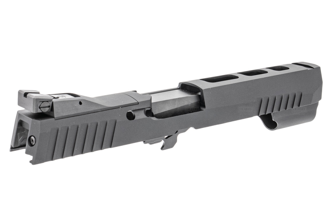 Nova P320 XFIVE Aluminum Slide Set for SIG AIR / VFC P320 M17 M18 GBBP Series ( Black / Tan / Silver )-Tan