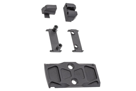 NOVA CNC Aluminum NOS Style ( Reptile KP Cut ) Slide Set For SIG AIR / VFC P320 M18 X Carry GBBP Series-Silver