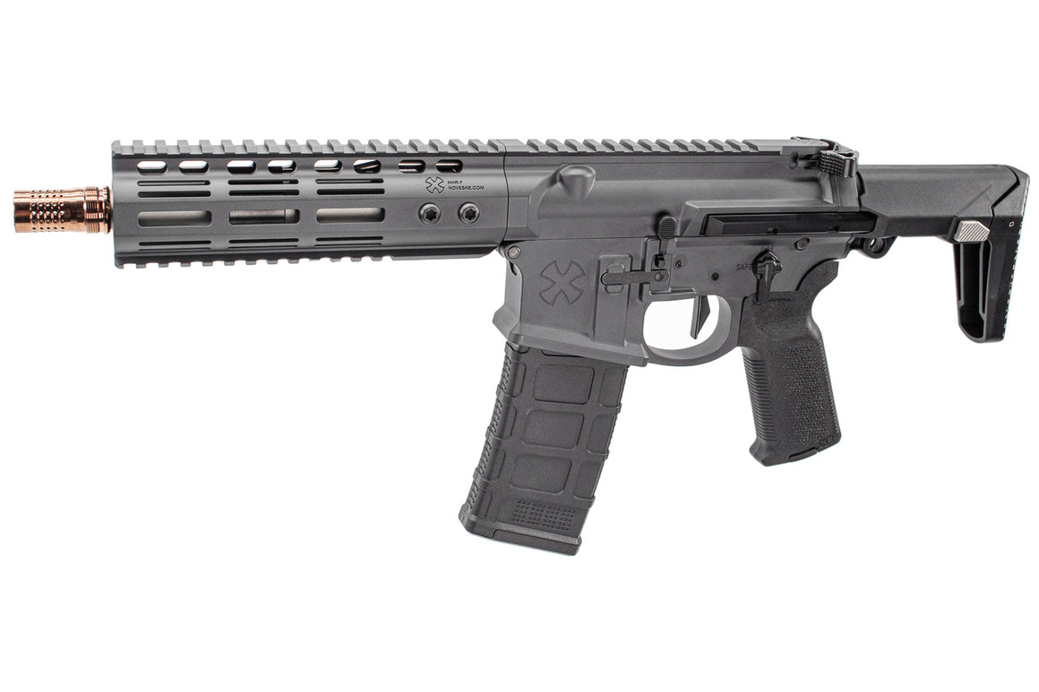 EMG Noveske Licensed 7.94” Gen 4 Ghetto Blaster Receiver Kit for Tokyo Marui TM M4 MWS GBB Series ( by DYTAC ) ( Cerakote Noveske Tiger Eye Brown )