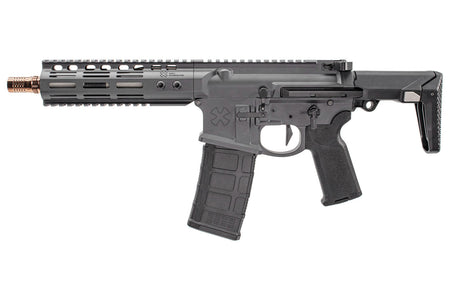 EMG Noveske Licensed 7.94” Gen 4 Ghetto Blaster Receiver Kit for Tokyo Marui TM M4 MWS GBB Series ( by DYTAC ) ( Cerakote Noveske Tiger Eye Brown )