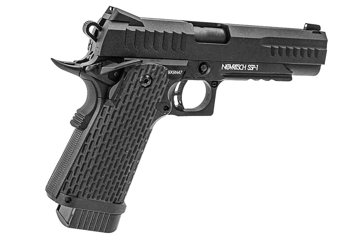 Novritsch SSP1 GBBP Gas Blowback Pistol Airsoft ( Black )