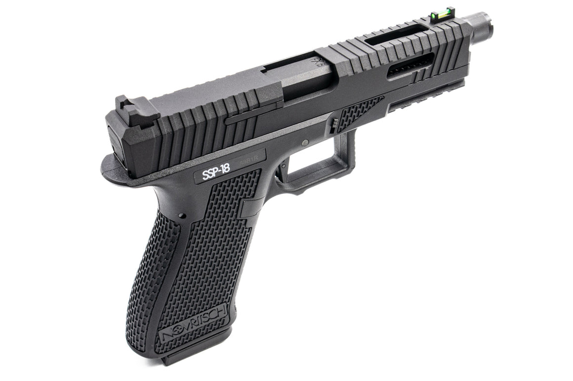 Novritsch SSP18 Gas Blowback Pistol ( Black / OD )-Olive Drab