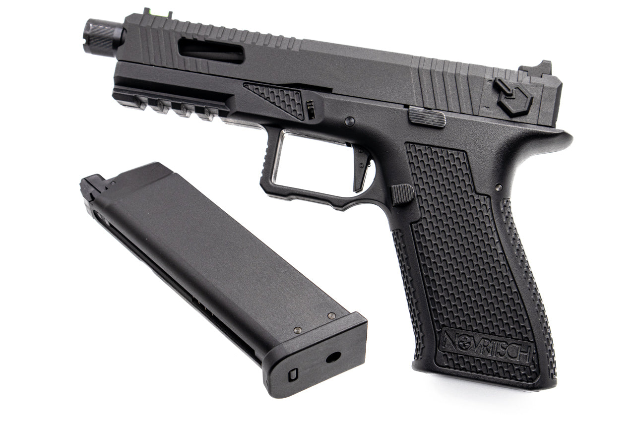 Novritsch SSP18 Gas Blowback Pistol ( Black / OD )-Olive Drab