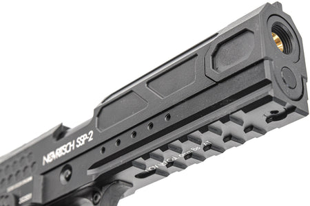 Novritsch SSP2 GBBP Gas Blowback Pistol Airsoft ( Black ) ( Hi-Capa )