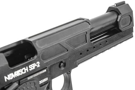 Novritsch SSP2 GBBP Gas Blowback Pistol Airsoft ( Black ) ( Hi-Capa )