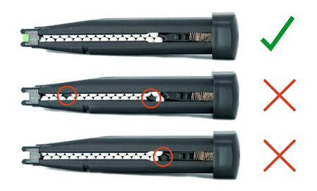 NOVRITSCH 31Rounds Gas Magazine V1 for SSP2 GBB Pistol Airsoft Series