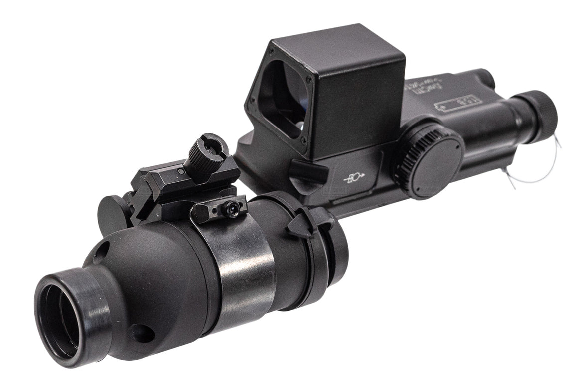 Novus Precision PDS-1 Prism Dot Sight Military Reticle with PM-1 3X Prismatic Magnifier Combo Set
