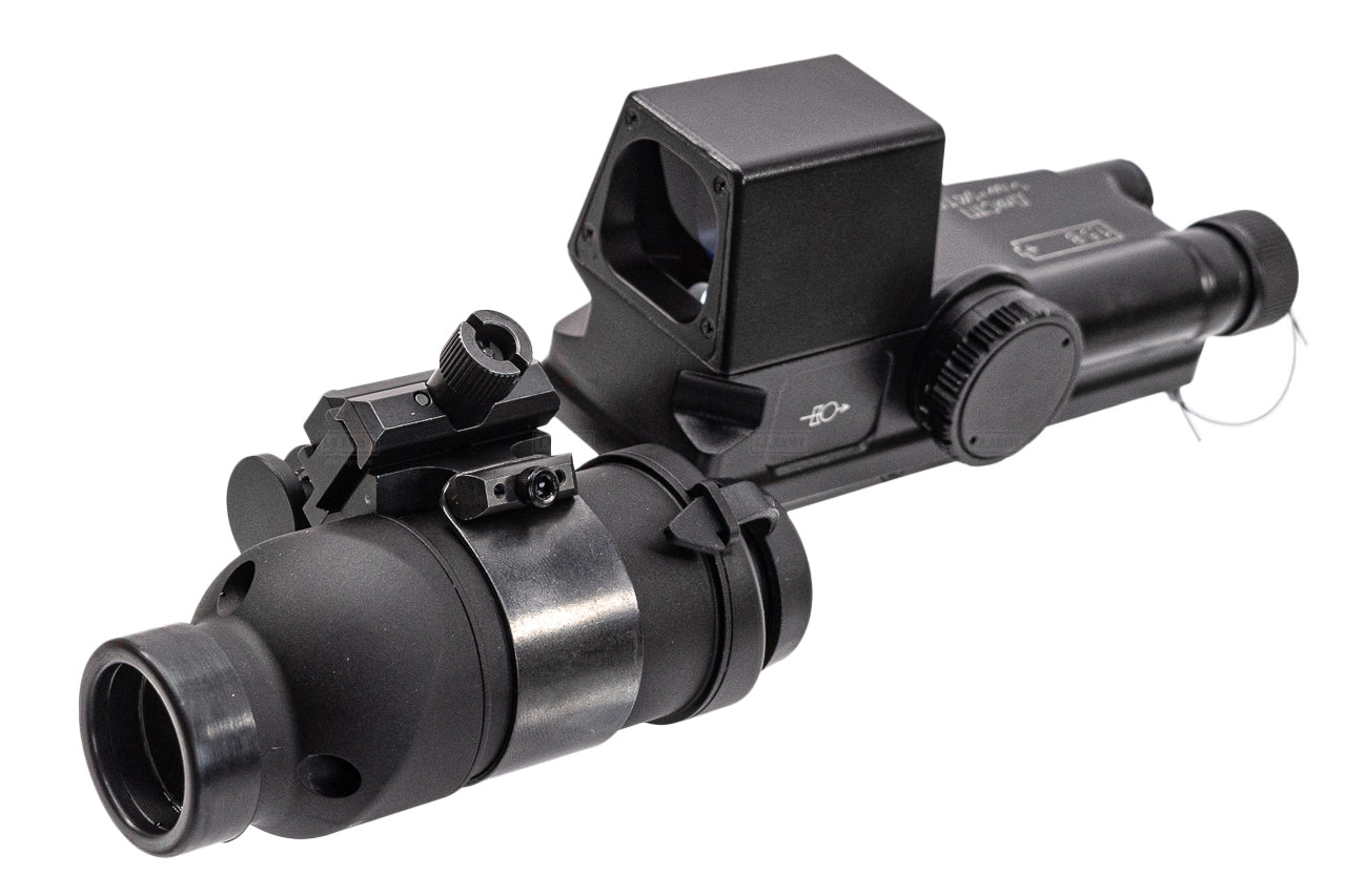 Novus Precision PDS-1 Prism Dot Sight Military Reticle with PM-1 3X Prismatic Magnifier Combo Set