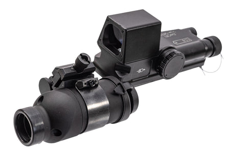 Novus Precision PDS-1 Prism Dot Sight Military Reticle with PM-1 3X Prismatic Magnifier Combo Set