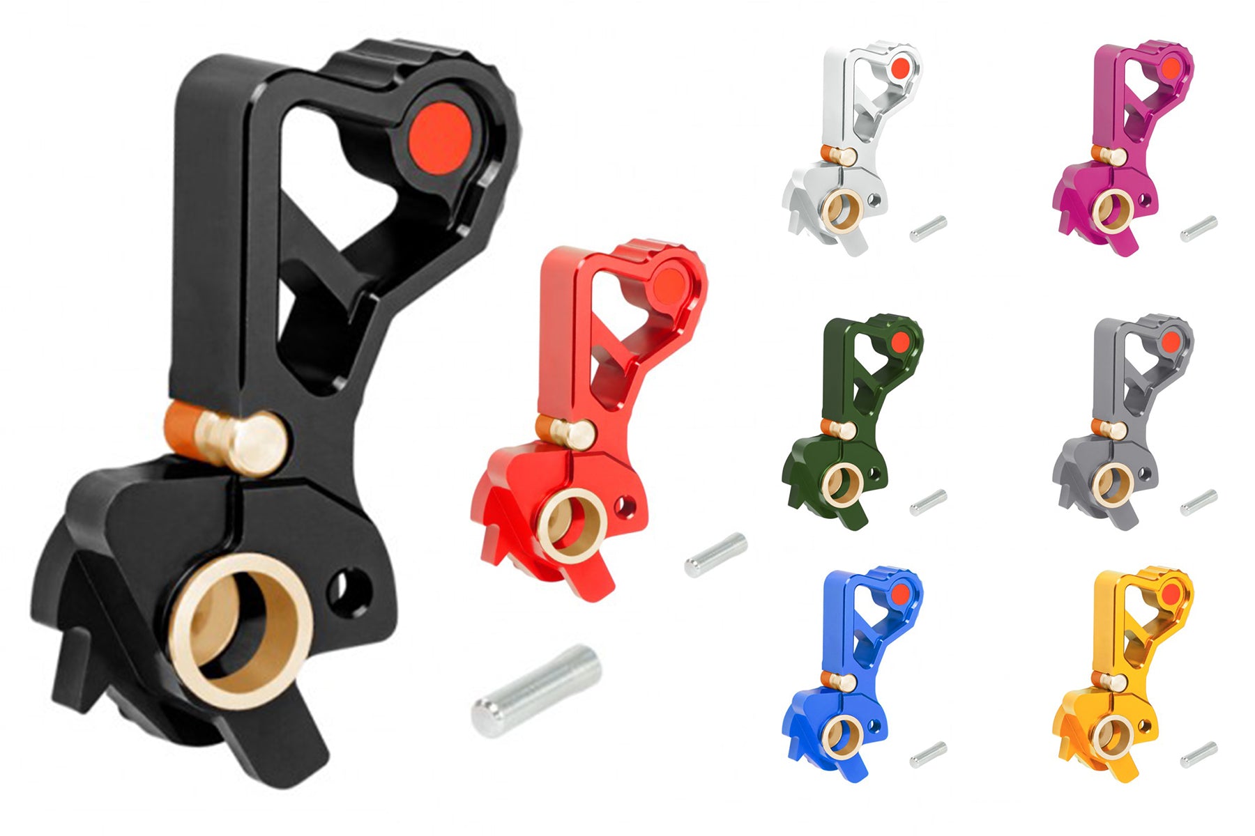 NexxSpeed CNC Aluminum Hammer Style A For Tokyo Marui TM Hi-Capa 4.3 / 5.1 / Gold Match GBBP-Purple