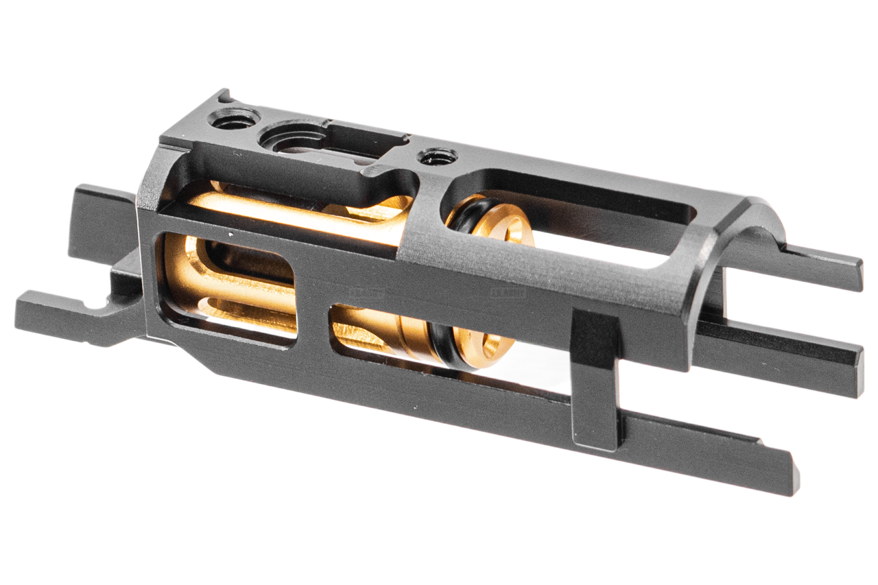 NOVA CNC Aluminum Adjustable Blowback Housing BBU For Marui Hi-Capa / MEU / 1911 GBB Series ( Black / Silver )-Silver