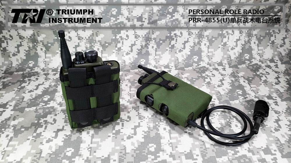 TRI 4855U Type L Personal Tactical Radio Walkie Talkie ( OD ) ( Lemo Connector )