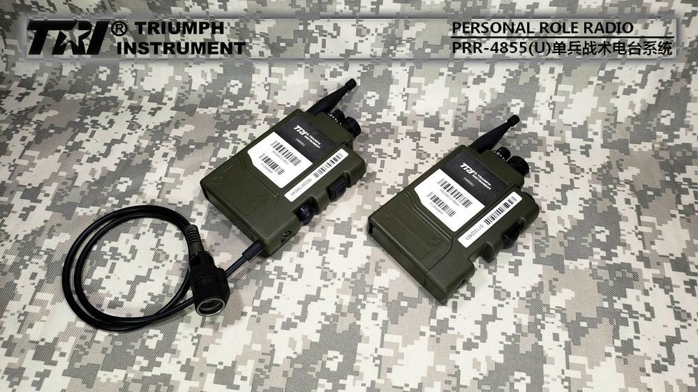 TRI 4855U Type L Personal Tactical Radio Walkie Talkie ( OD ) ( Lemo Connector )