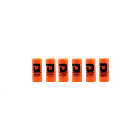 DOMINATOR™ 12 Gauge Gas Shotgun Shell Hulls - Orange ( 6 Shells / Pack ) ( DM870 )