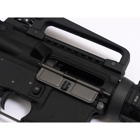 WE M4 RIS Gas Blow Back Open Chamber Rifle GBB Rifle ( Black )