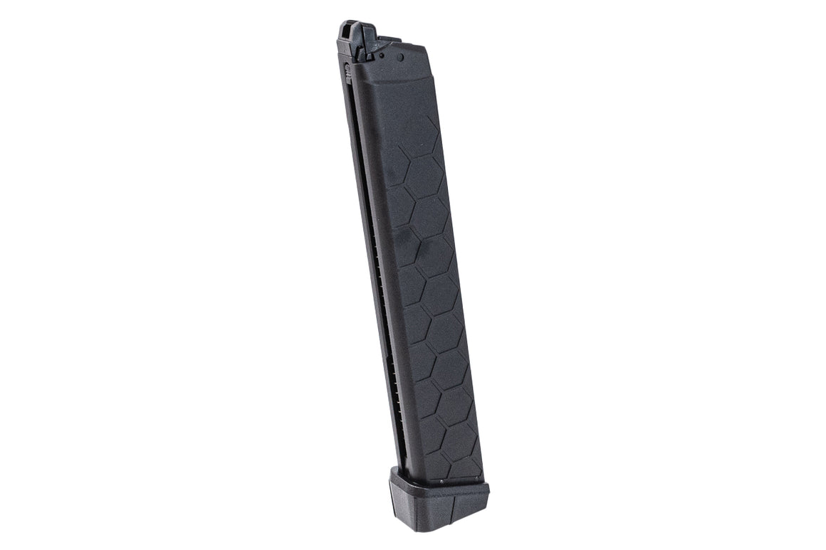 PH+ Honeycomb 50 Rounds Extended Gas Magazine For Umarex VFC Glock / Marui TM / WE G Model GBBP Series