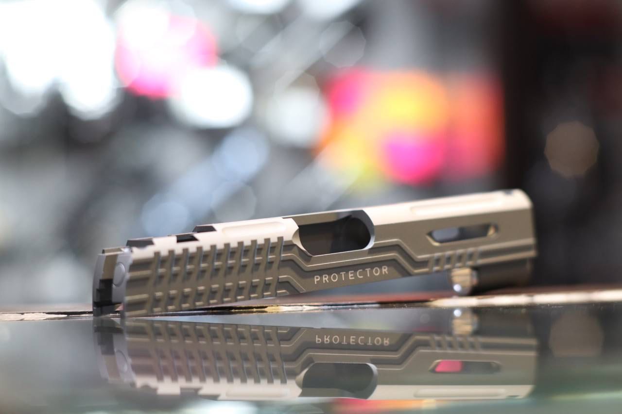 ProHandgun Limcat Style Custom 4.3 CNC Aluminum Slide For Marui TM Hi-Capa GBBP Series ( Silver )