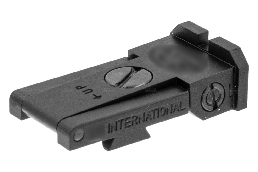 ProHandgun Aluminum ST* Style Rear Sight For Tokyo Marui TM Hi-Capa GBBP ( Black )