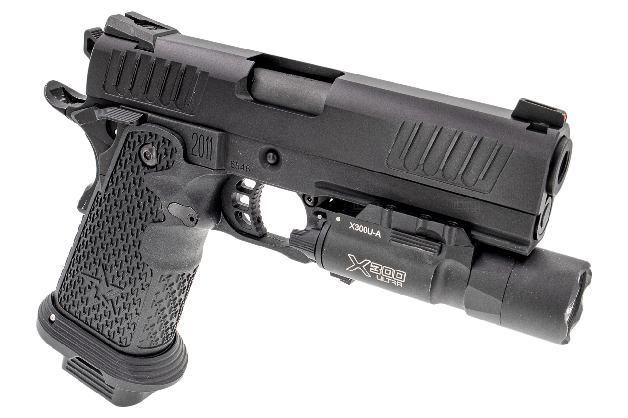 ProHandgun ST Style P 4.3 CNC Aluminum Slide for Marui TM Hi-Capa GBBP Series ( Black )