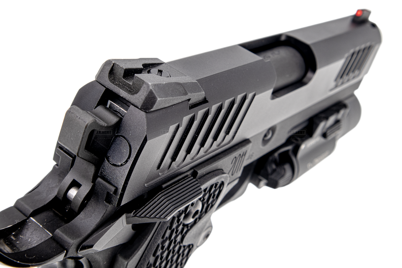 ProHandgun ST Style P 4.3 CNC Aluminum Slide for Marui TM Hi-Capa GBBP Series ( Black )