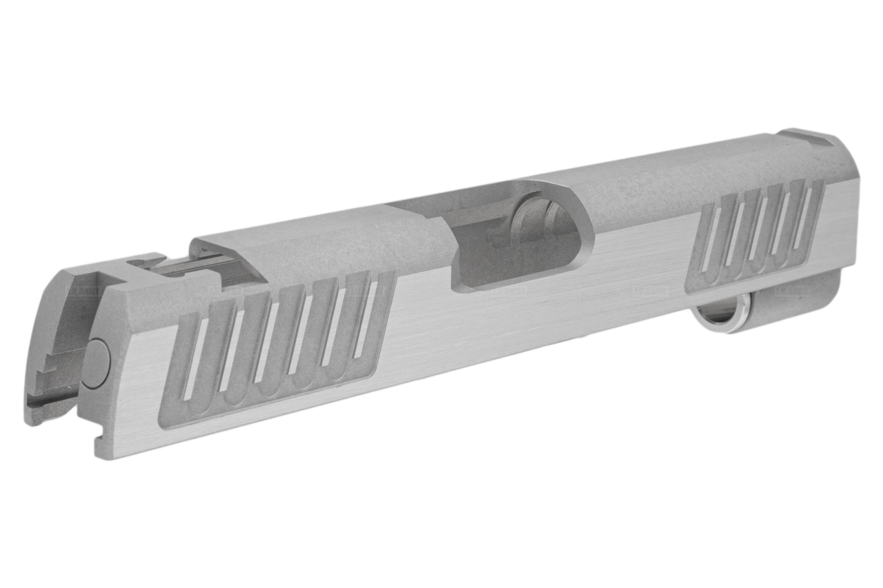 ProHandgun ST Style P 4.3 CNC Aluminum Slide for Marui TM Hi-Capa GBBP Series ( Silver )