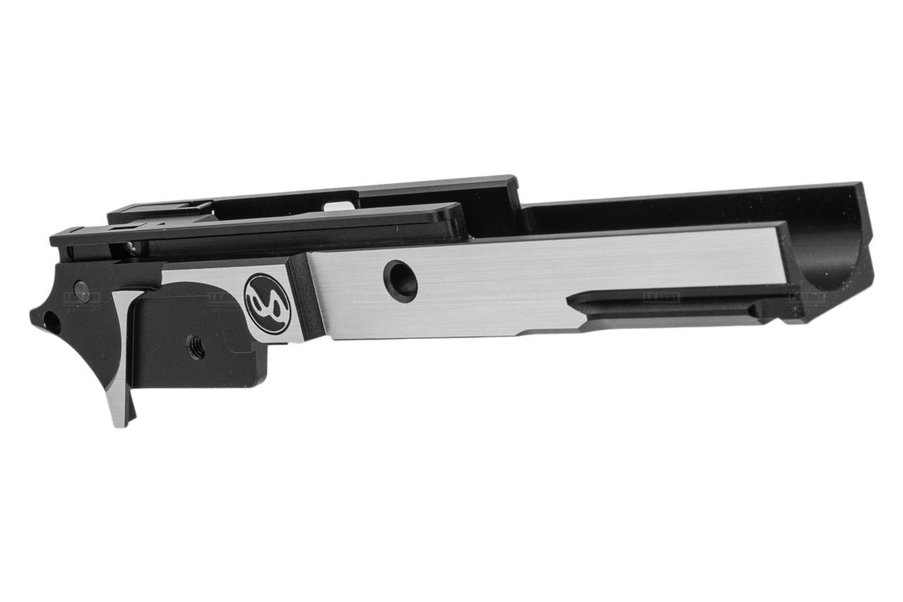 ProHandgun SV Style CNC Aluminum Middle Frame with Rail for Marui TM Hi-Capa 5.1 GBBP Series ( 2 Tone )